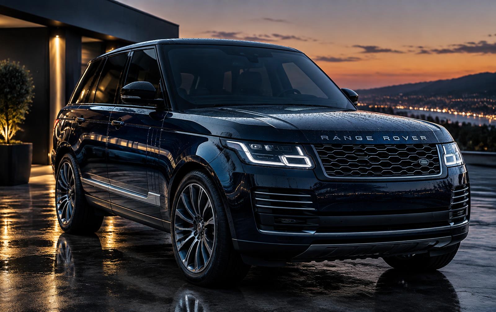 A high-gloss detailed vehicle